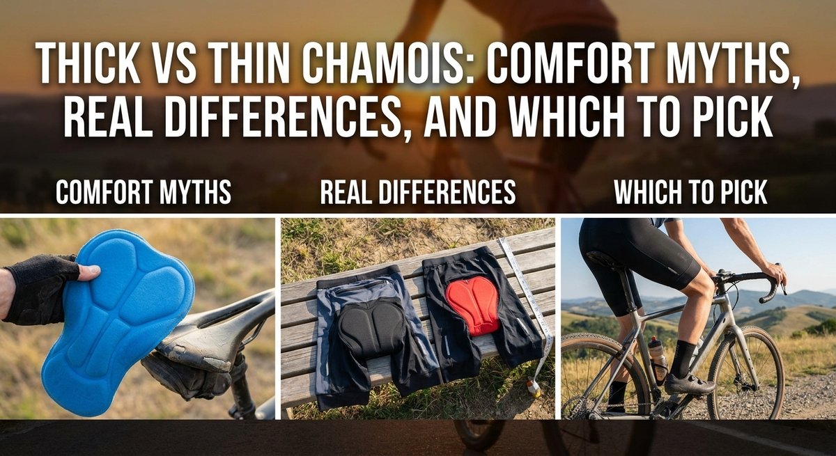 Thick vs Thin Chamois Guide