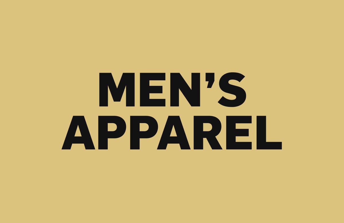 Men's Apparel