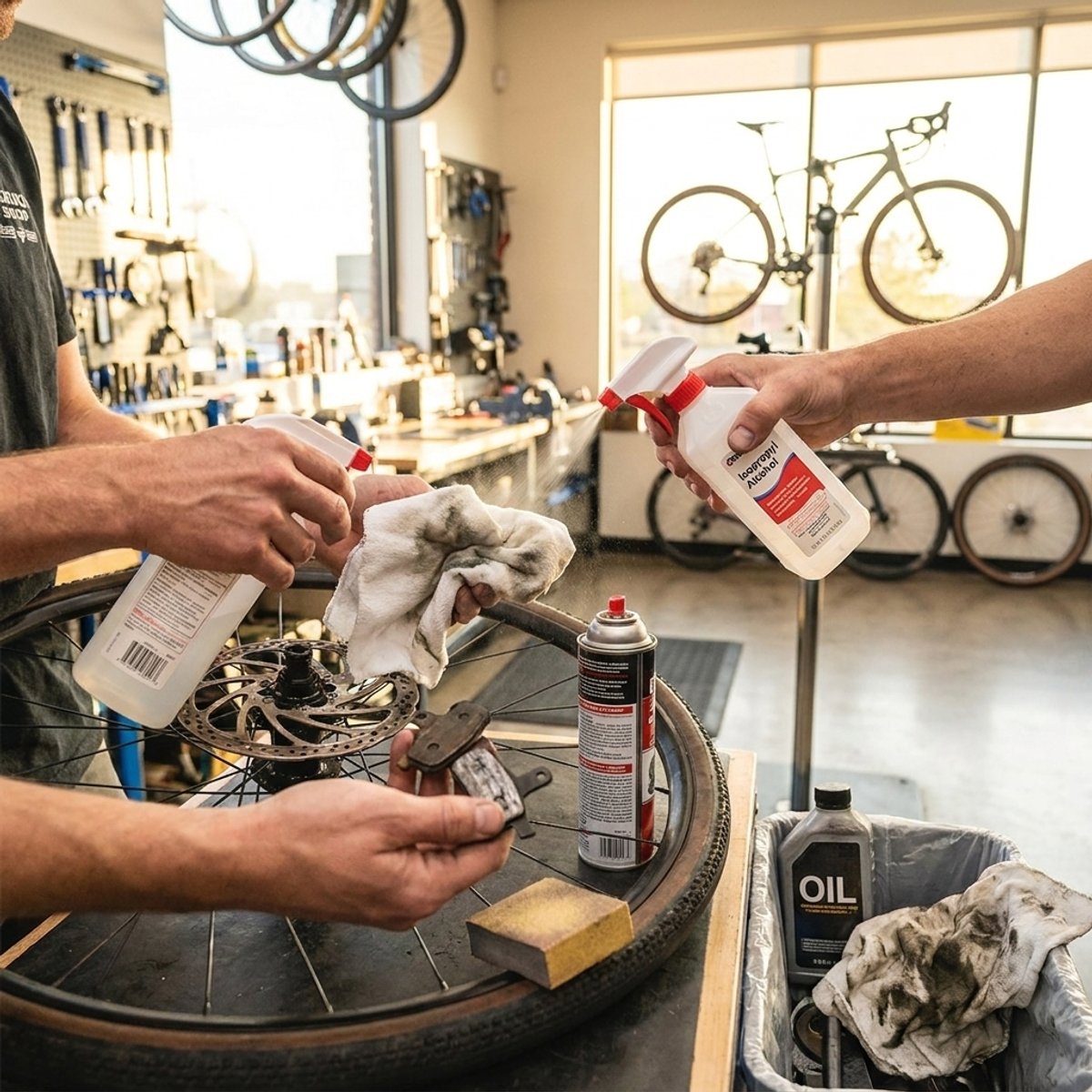 Clean Contaminated Disc Brake Pads & Rotors Guide