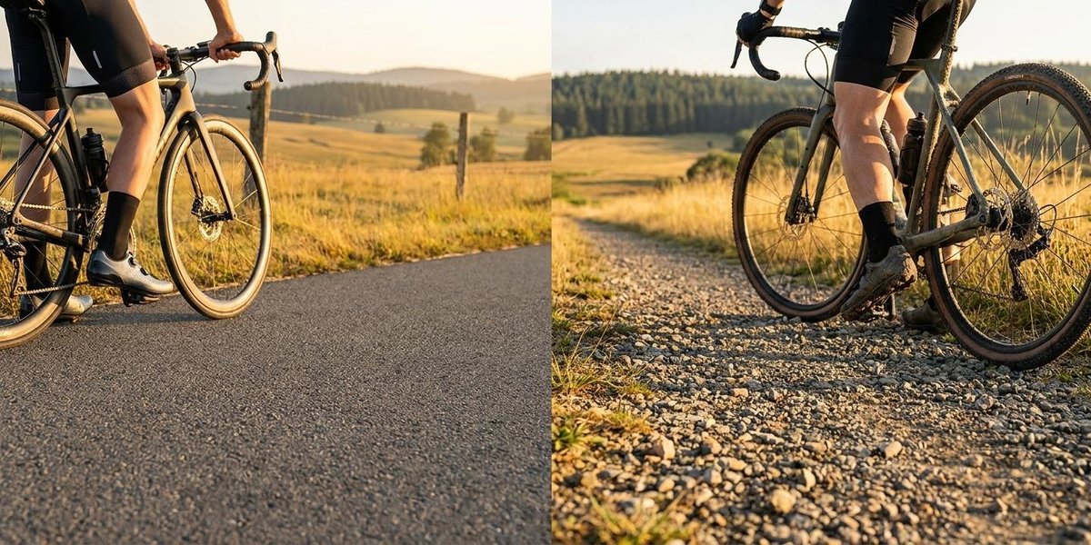 Road shoes vs. gravel shoes: walkability vs. stiffness