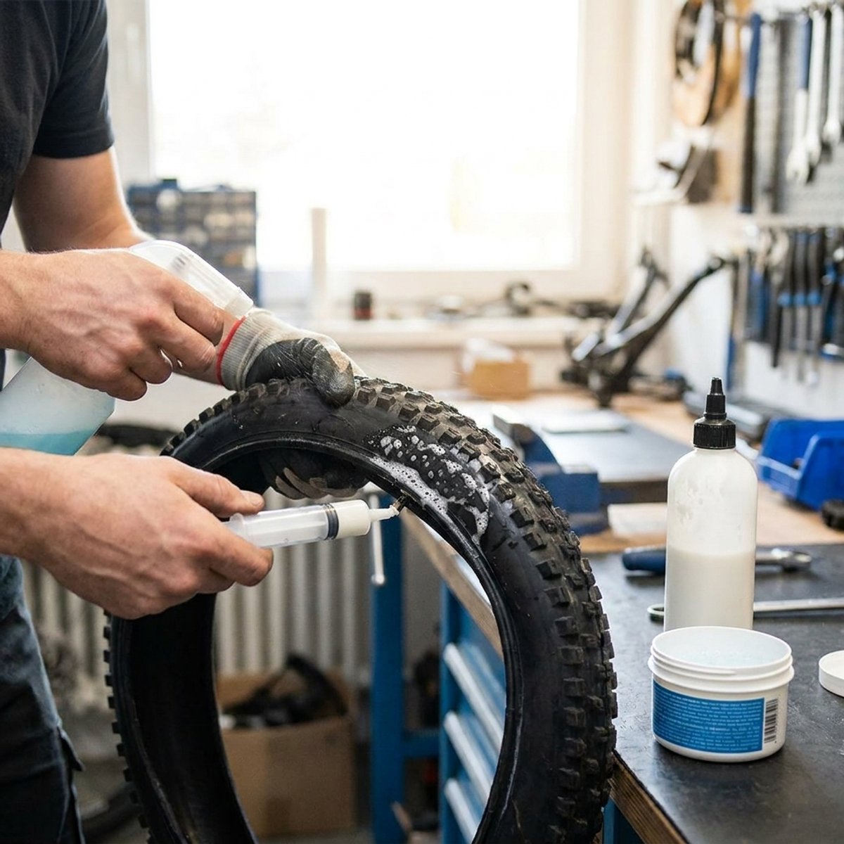 Fix a Slow Tubeless Leak Guide