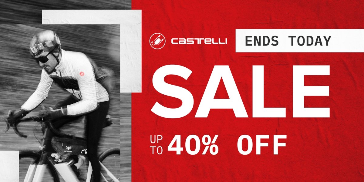 Castelli Sale, up to 40% off.