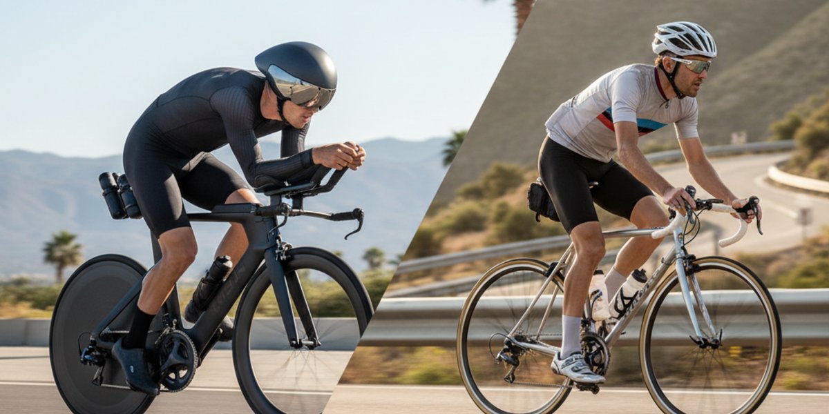 What is a tri bike vs road bike?