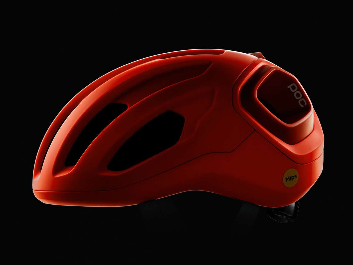 The All-New Amidal Helmet from POC shown against a black background.