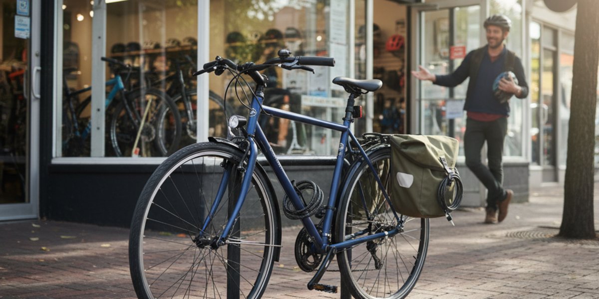 How to set up a bike for commuting: fenders, lights, rack, lock strategy