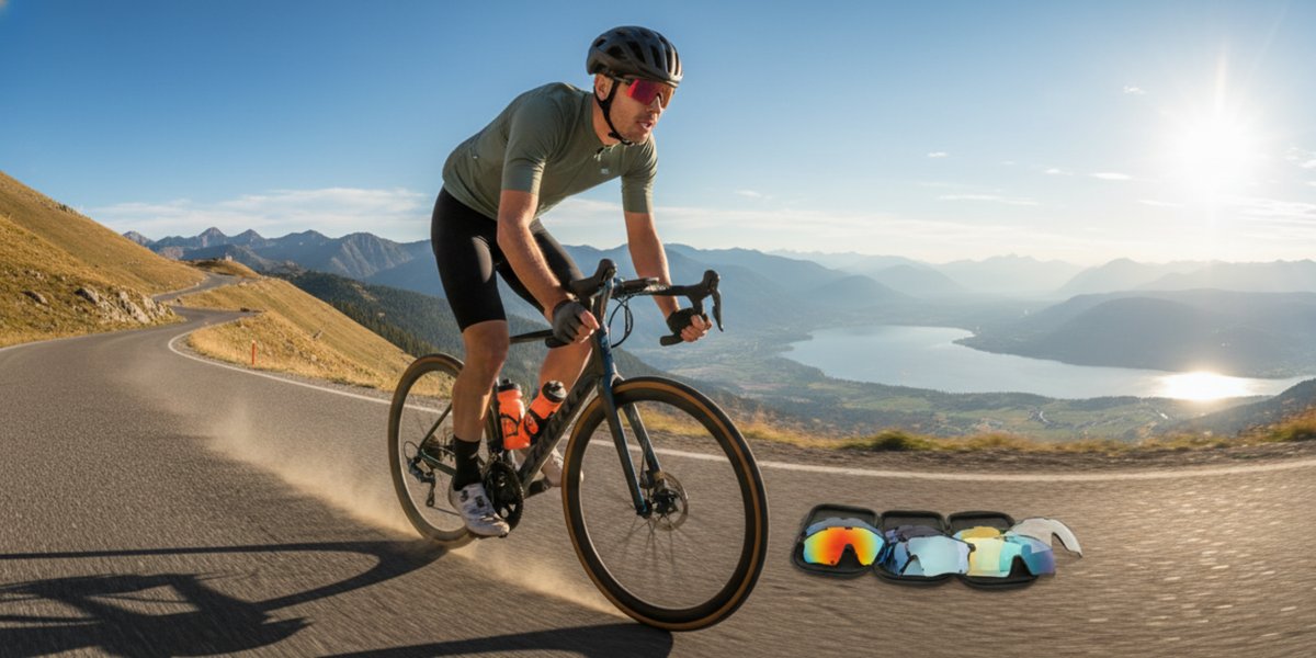 What does lens tint mean for cycling?