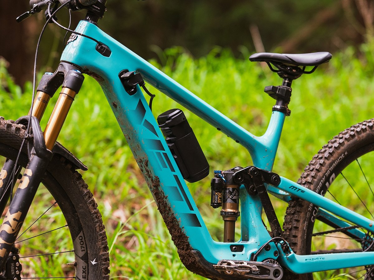 An MTe rigged with a range extender, presumably very, very far from the trail head.