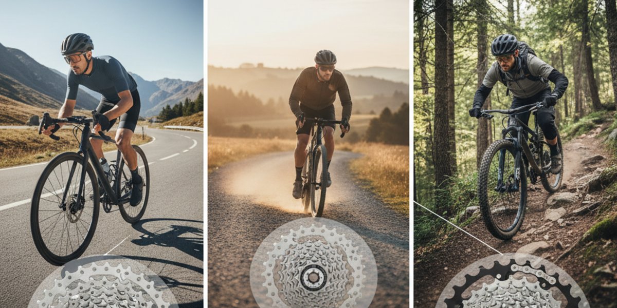 How to Choose the Right Cassette Range (Road, Gravel & MTB)