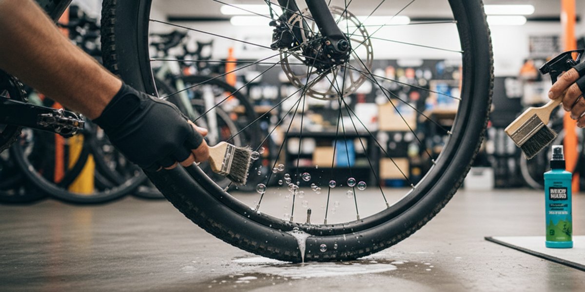 Fix a Slow Tubeless Leak: Soap Test & Sealant Refresh