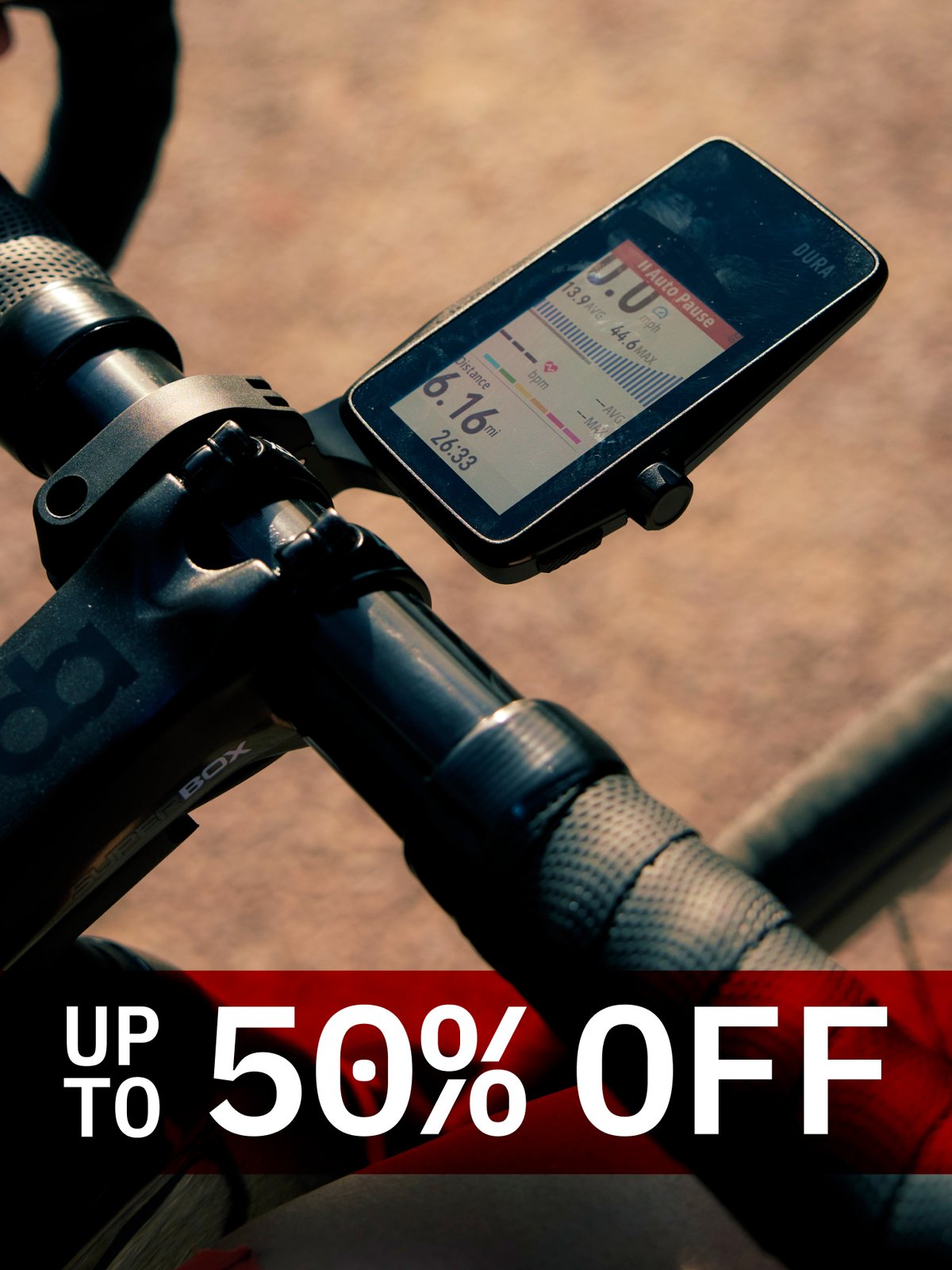 Accessories – up to 50% off.