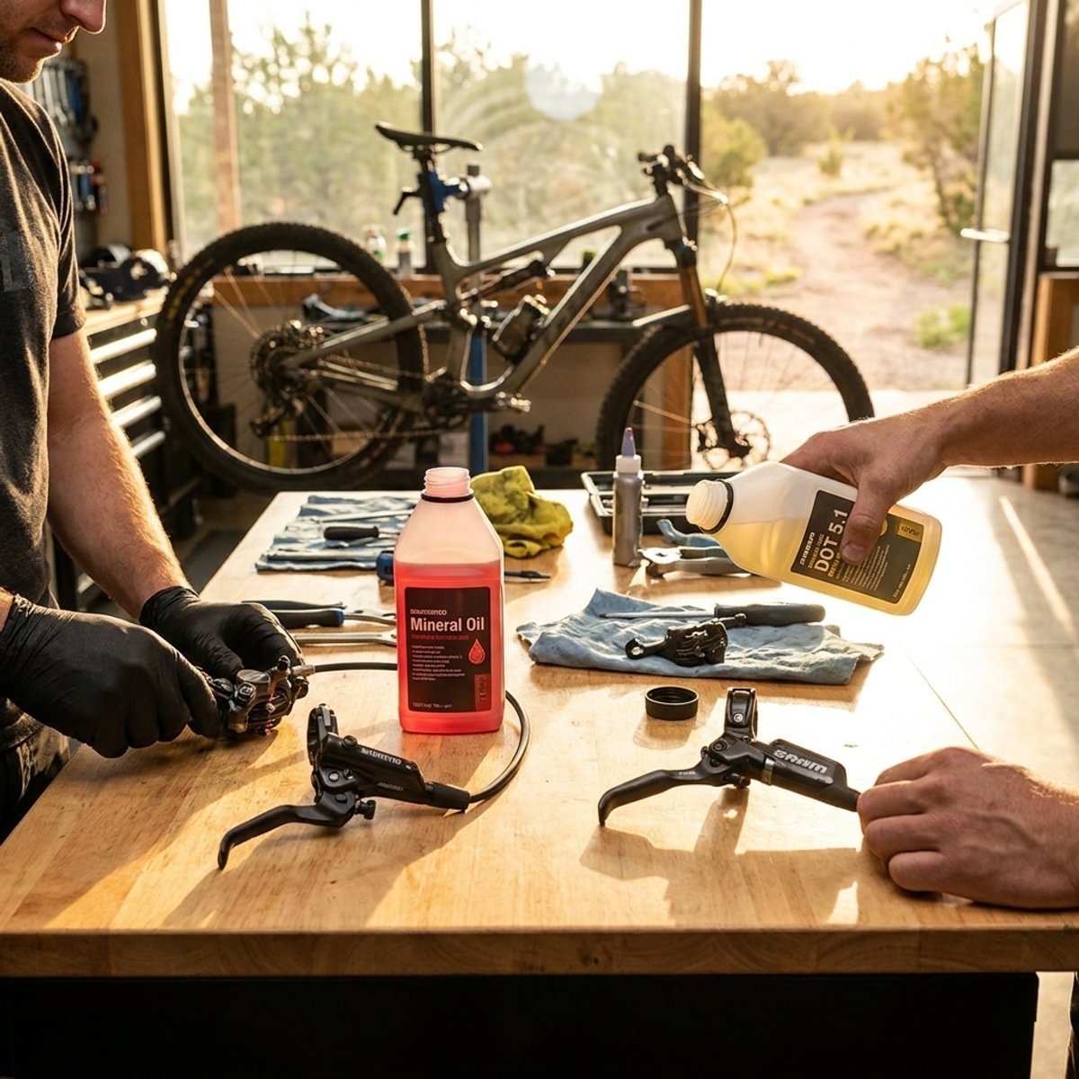 Mineral Oil vs DOT Brake Fluid Guide