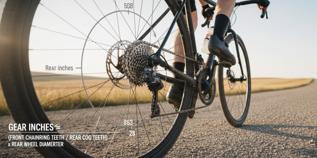 What are gear inches on a bicycle?